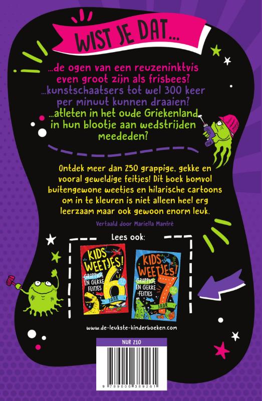 Achterkant van 8 jaar