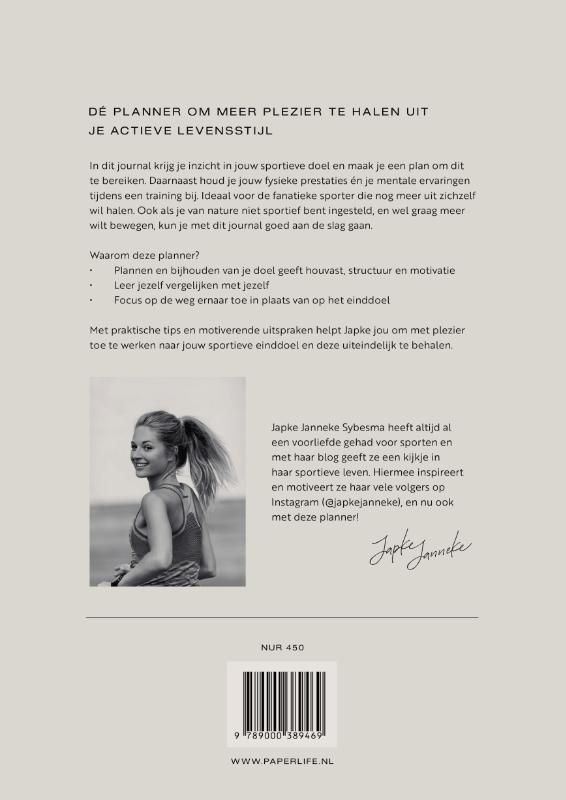 Achterkant van Run your story