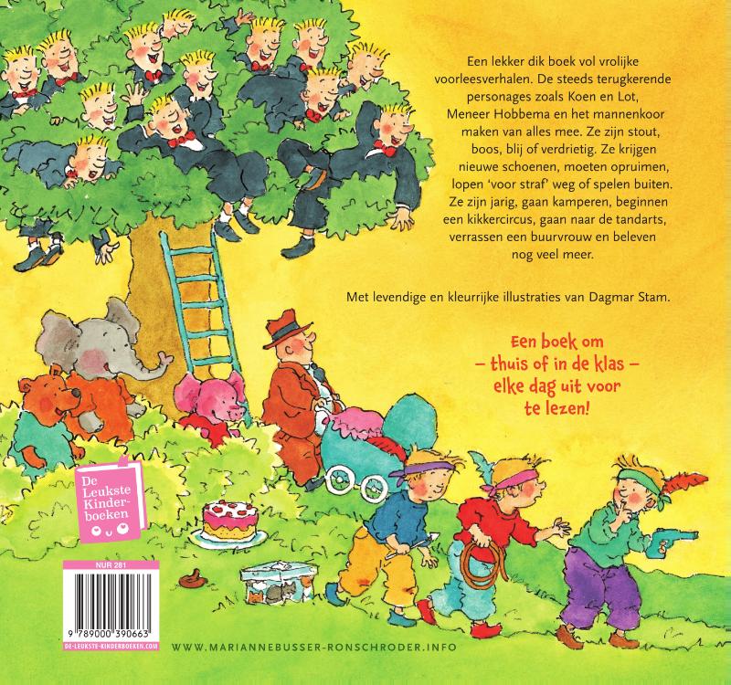 Achterkant van Het grote voorleesboek voor kleuters