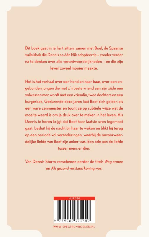 Achterkant van Boef