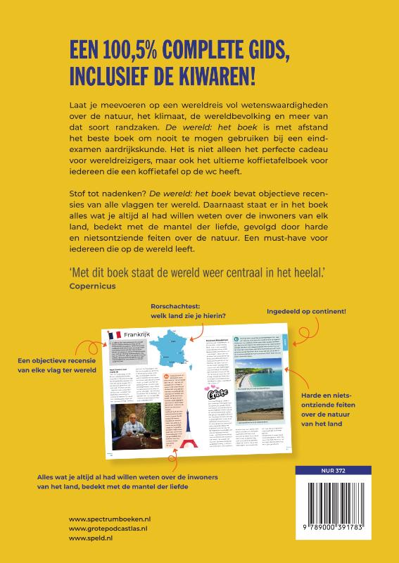 Achterkant van De wereld: het boek