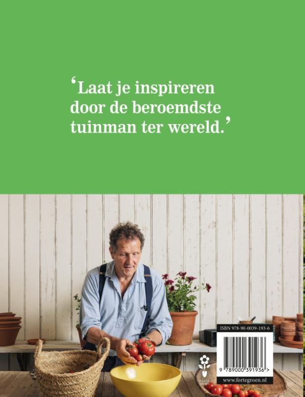 Achterkant van Handboek tuinieren
