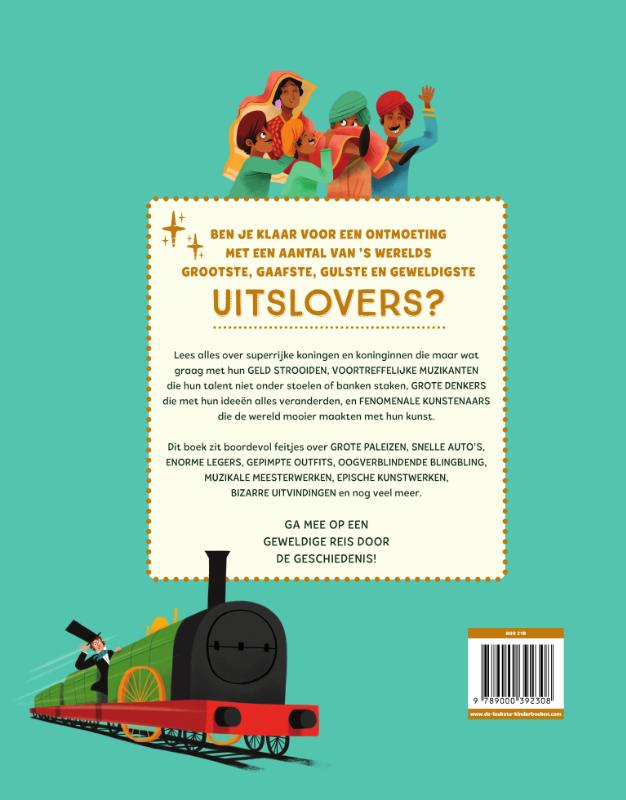 Achterkant van De grootste uitslovers ooit