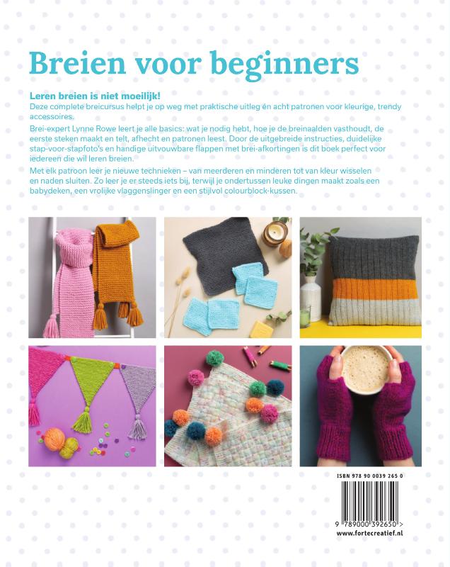 Achterkant van Breien voor beginners