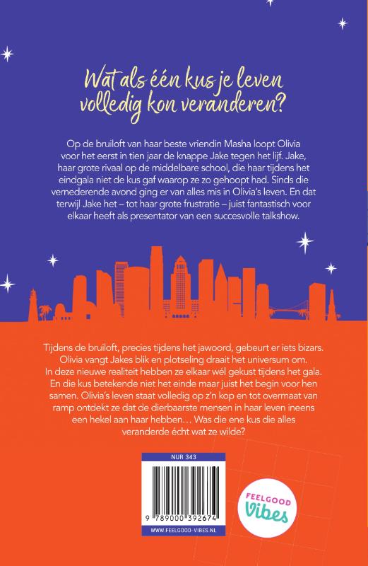 Achterkant van De kus die alles veranderde
