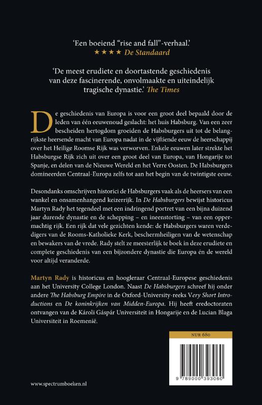 Achterkant van De Habsburgers