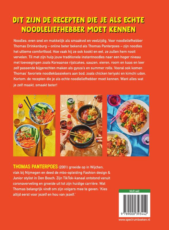 Achterkant van Noodles 101