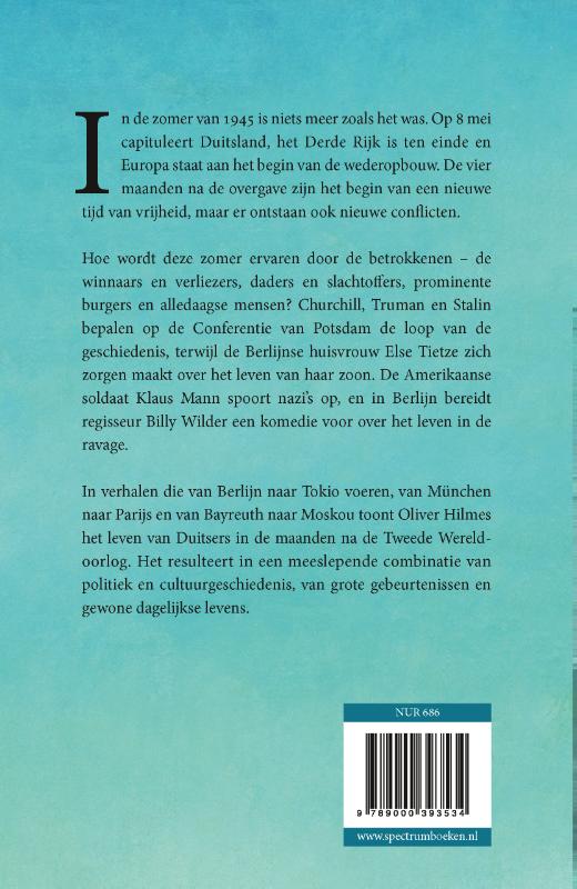 Achterkant van Een einde en een begin
