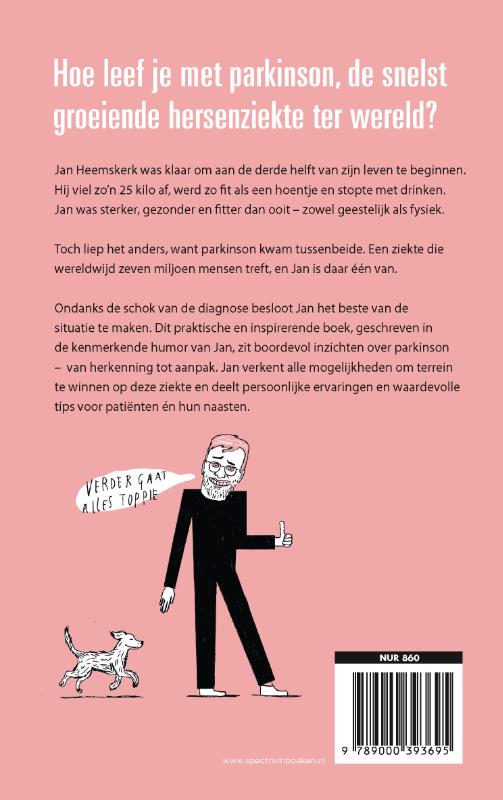 Achterkant van Als Jan het kan… Parkinson voor beginners