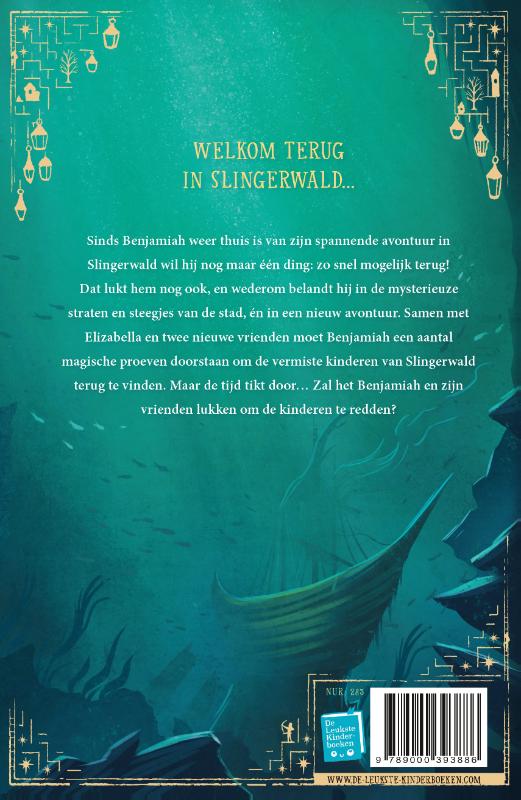 Achterkant van De onmogelijke beproevingen