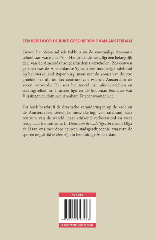 Achterkant van Daar aan de oude Ygracht