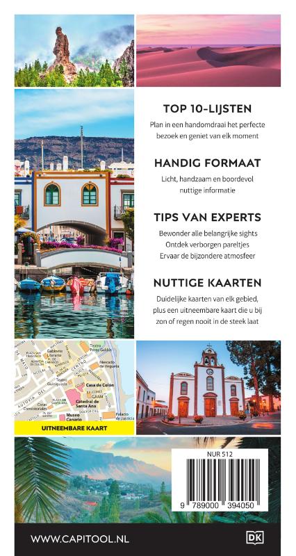 Achterkant van Gran Canaria