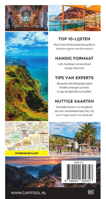Achterkant van Madeira
