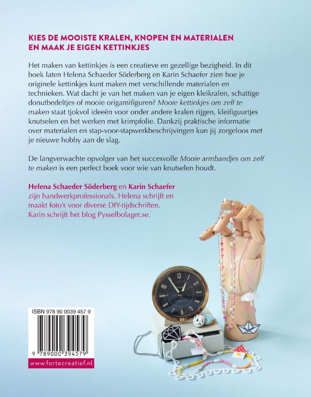 Achterkant van Mooie kettinkjes om zelf te maken