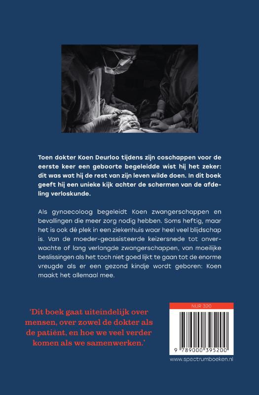 Achterkant van Door de ogen van een gynaecoloog