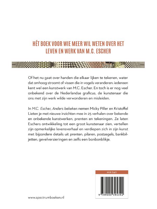 Achterkant van M.C. Escher