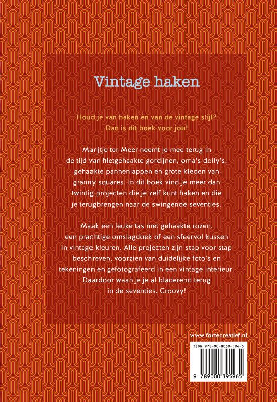 Achterkant van Vintage haken