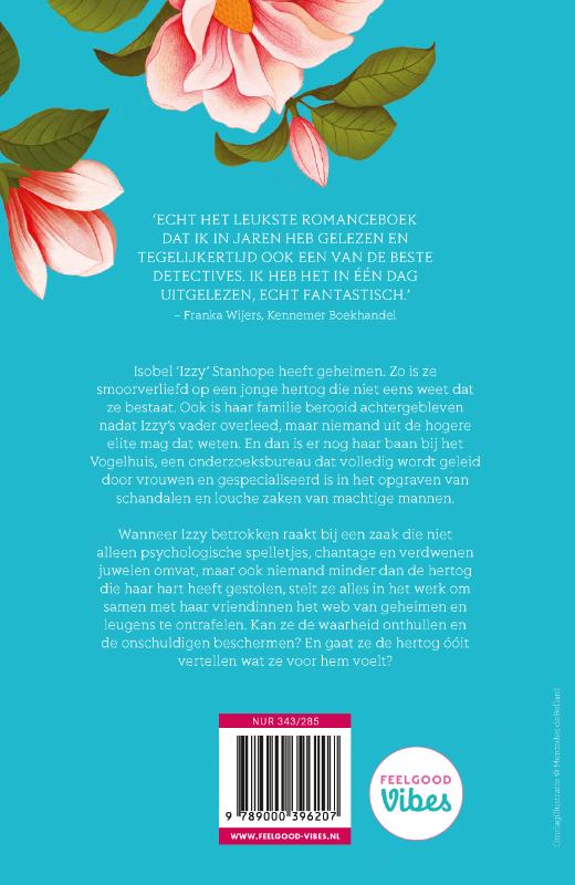 Achterkant van The Agency for Scandal