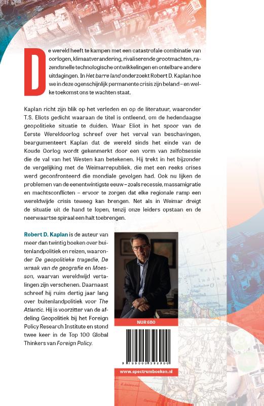 Achterkant van Het barre land