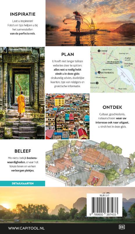 Achterkant van Cambodja & Laos
