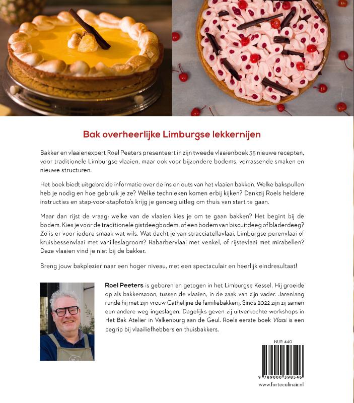 Achterkant van Vlaaien