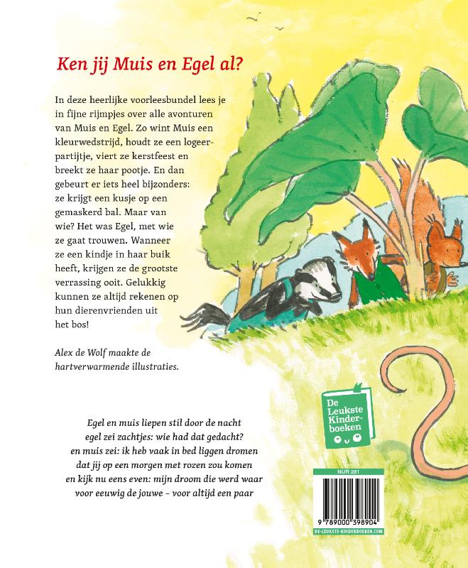 Achterkant van Alle verhalen van Muis en Egel