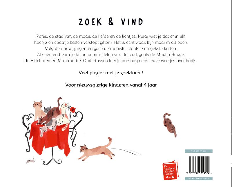 Achterkant van Katten in Parijs
