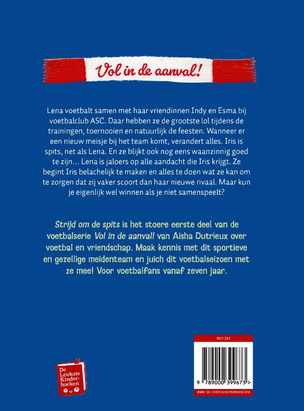Achterkant van Strijd om de spits