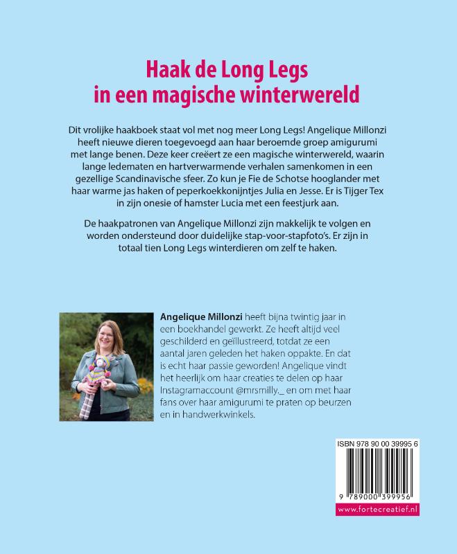 Achterkant van Long legs winterpret