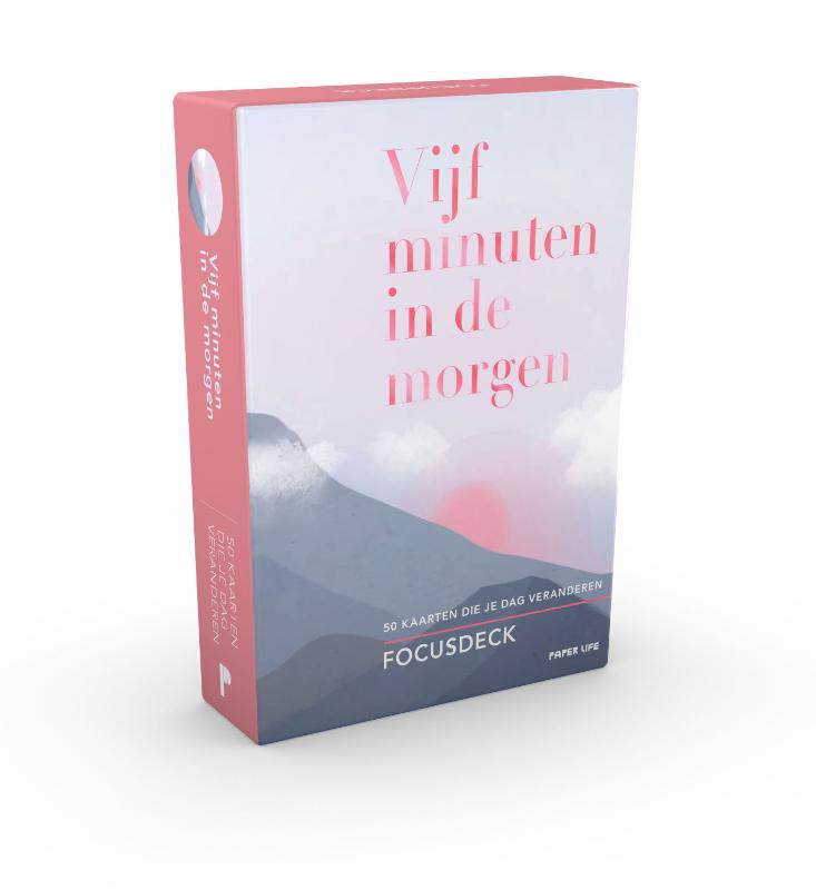 Achterkant van Vijf minuten in de morgen