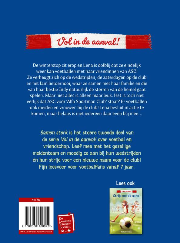 Achterkant van Samen sterk