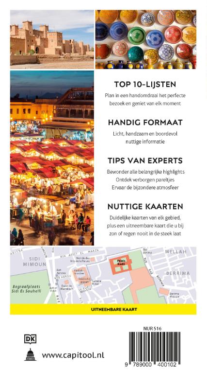 Achterkant van Marrakech en omgeving