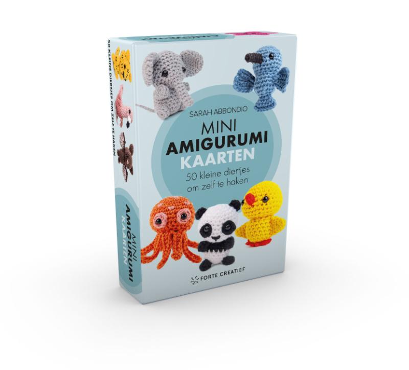 Achterkant van Mini Amigurumi kaarten