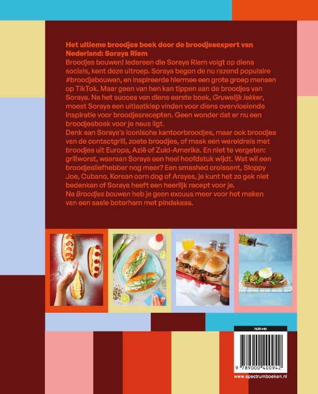 Achterkant van Broodjes bouwen