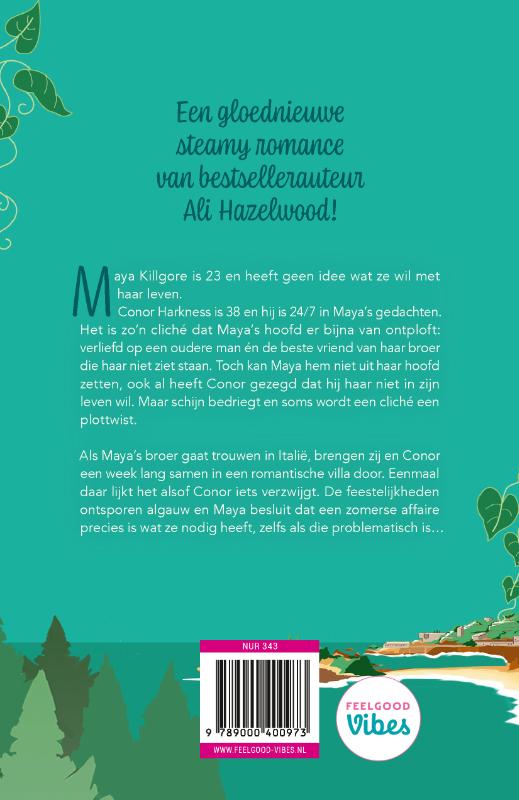 Achterkant van Problematic Summer Romance