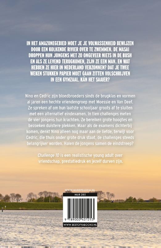 Achterkant van Challenge 10