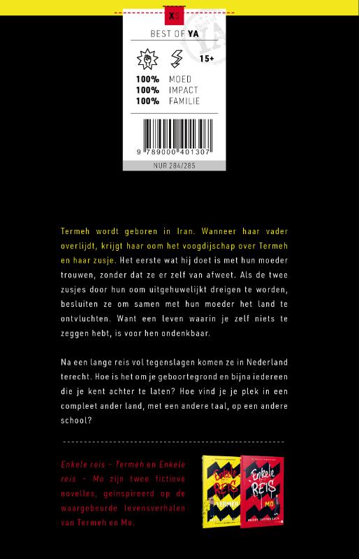 Achterkant van Termeh