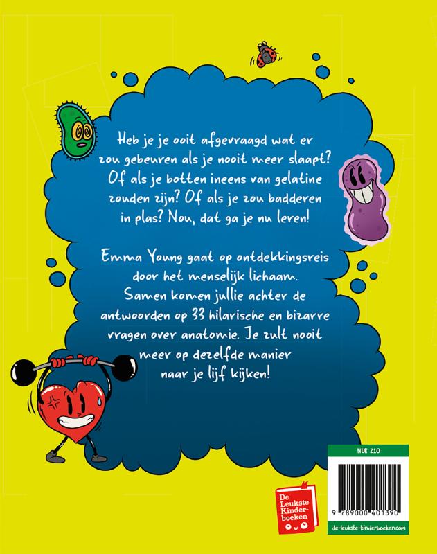 Achterkant van Kan jouw lichaam zonder snot?