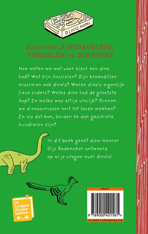 Achterkant van Hoe zet je een dino weer in elkaar?