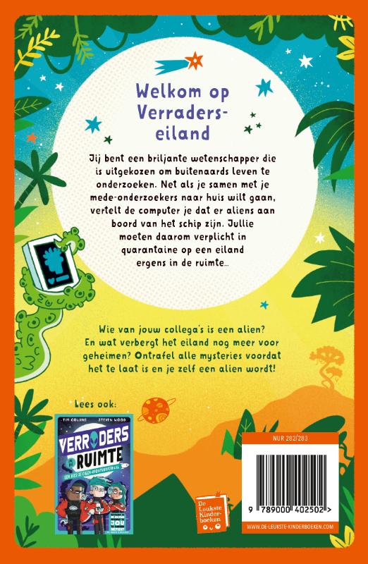 Achterkant van Verraderseiland