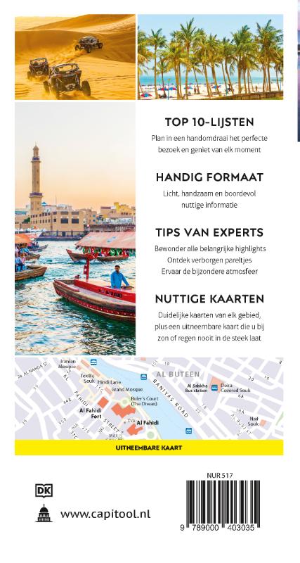 Achterkant van Dubai