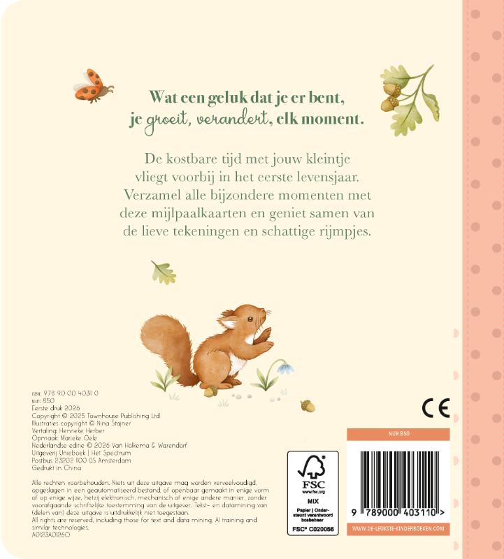 Achterkant van Ik hou van jou, kleintje