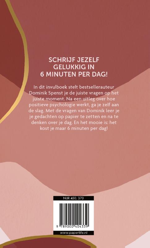 Achterkant van Het 6 minuten dagboek