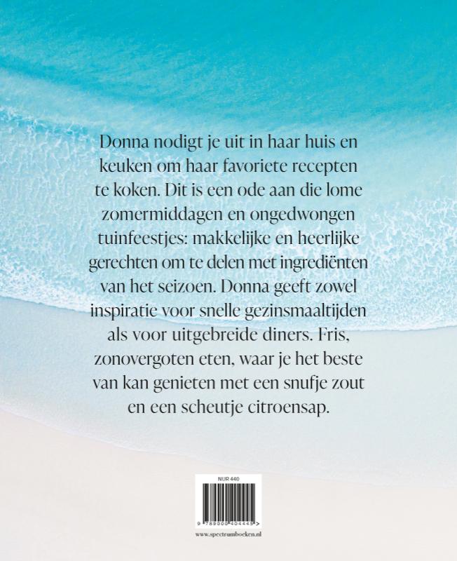 Achterkant van Sunshine, lemons and sea salt