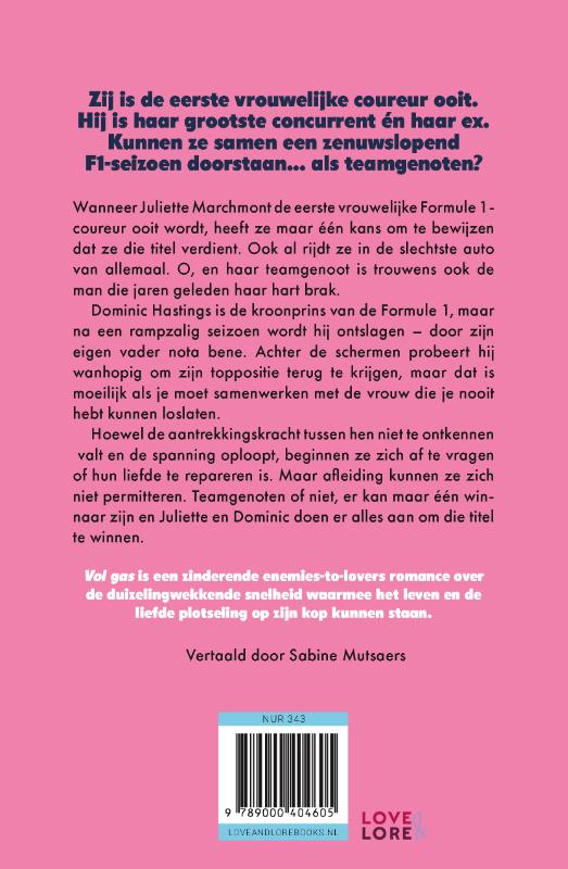 Achterkant van Vol gas