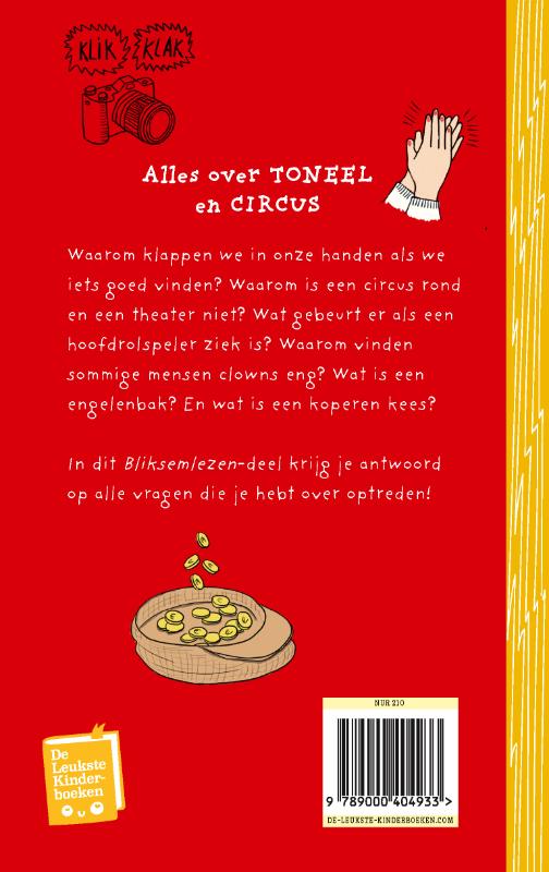 Achterkant van Mag je boe roepen in het theater?