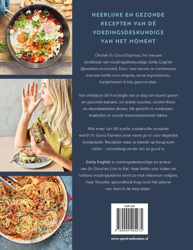Achterkant van So Good Express