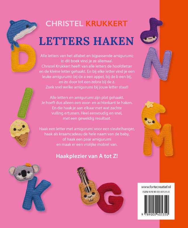 Achterkant van Letters haken