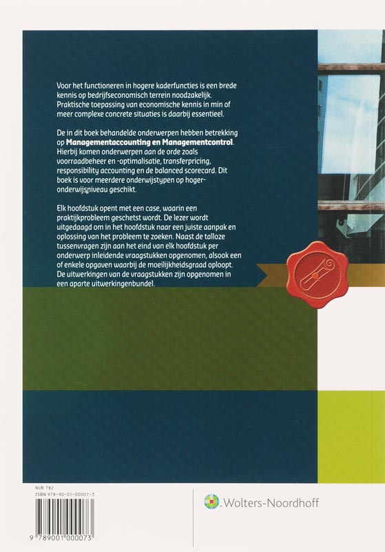 Achterkant van Management en-control