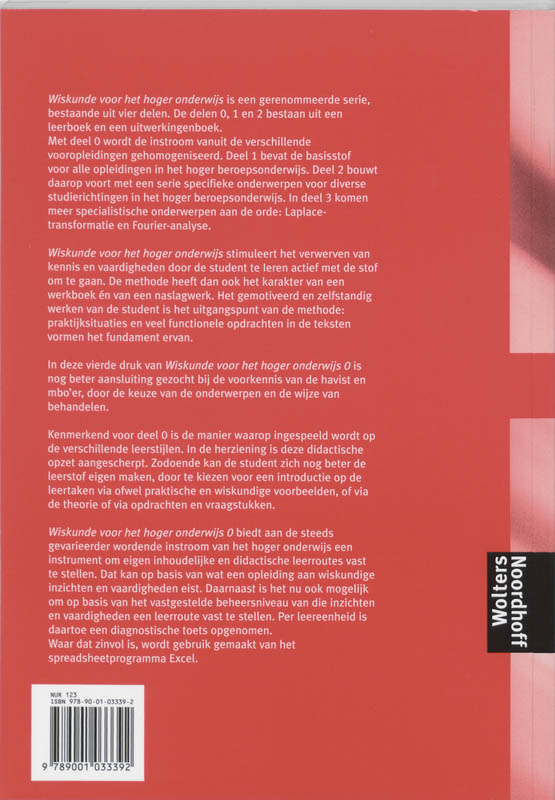 Achterkant van Uitwerkingen